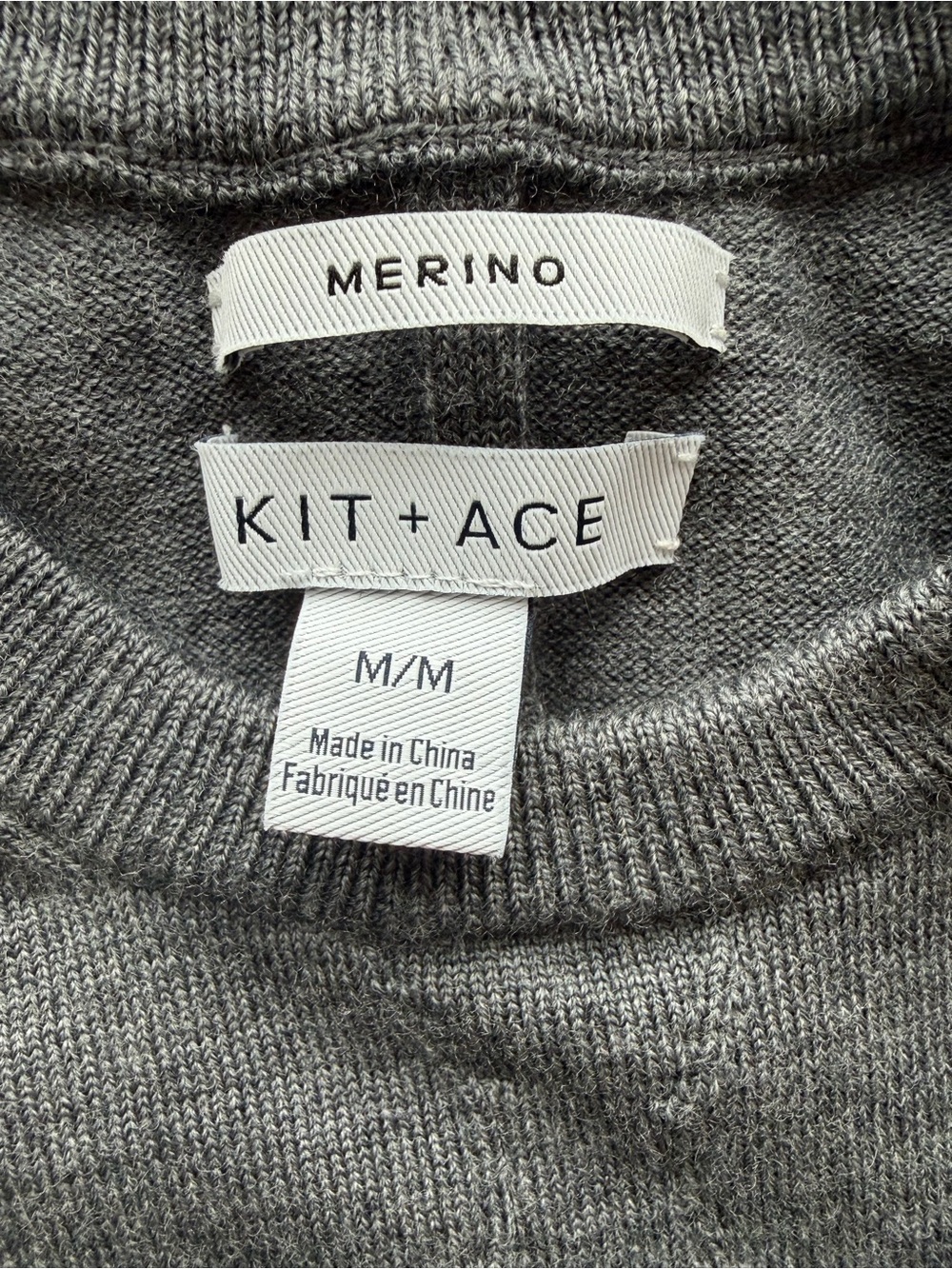 Kit and Ace Gray Crewneck Sweater - Picture 3 of 3